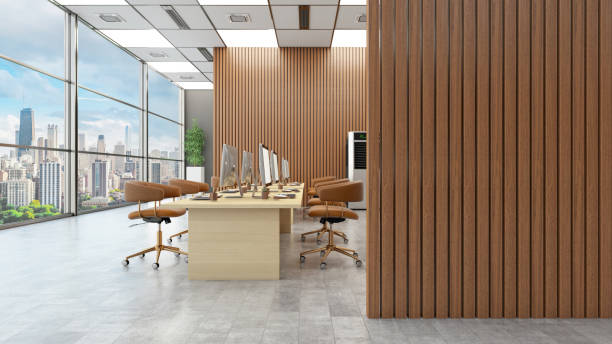 انواع المكاتب الخشبية